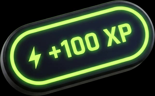 +100 XP