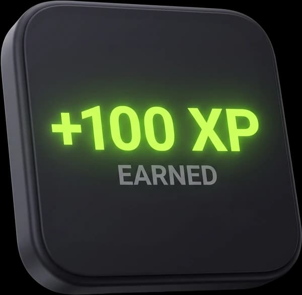 +100 XP earned